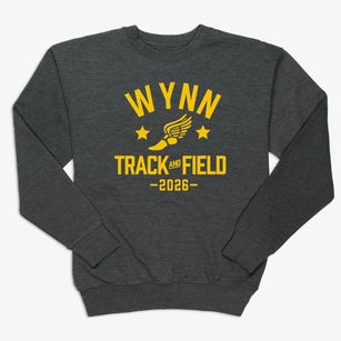 Wynn Elementary School Track and Field Premium Crewneck Sweatshirt