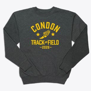 Condon High School Track and Field Premium Crewneck Sweatshirt
