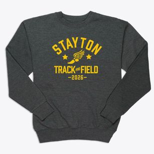 Stayton Elementary School Track and Field Premium Crewneck Sweatshirt