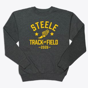Steele Elementary School Track and Field Premium Crewneck Sweatshirt
