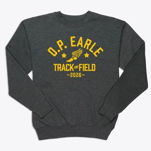 O.p. Earle Elementary Track and Field Premium Crewneck Sweatshirt