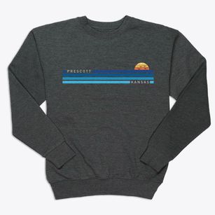 Prescott Kansas Water View Premium Crewneck Sweatshirt
