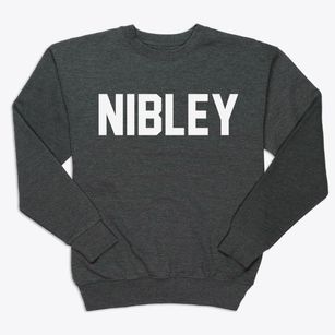 Nibley Utah Classic Block Premium Crewneck Sweatshirt