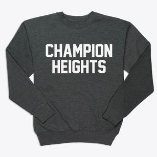 Champion Heights Ohio Classic Block Premium Crewneck Sweatshirt