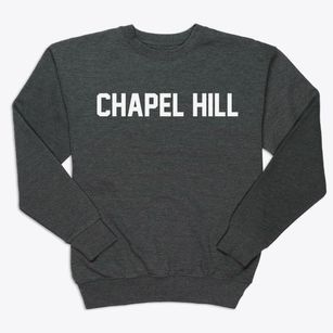 Chapel Hill North Carolina Classic Block Premium Crewneck Sweatshirt
