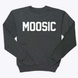 Moosic Pennsylvania Classic Block Premium Crewneck Sweatshirt