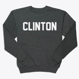 Clinton New York Classic Block Premium Crewneck Sweatshirt