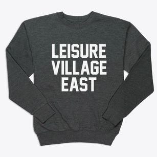 Leisure Village East New Jersey Classic Block Premium Crewneck Sweatshirt
