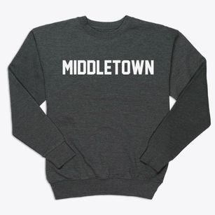 Middletown Connecticut Classic Block Premium Crewneck Sweatshirt