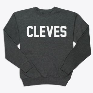 Cleves Ohio Classic Block Premium Crewneck Sweatshirt