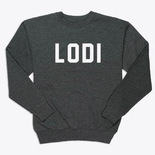 Lodi Wisconsin Classic Block Premium Crewneck Sweatshirt
