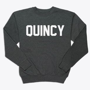 Quincy Illinois Classic Block Premium Crewneck Sweatshirt