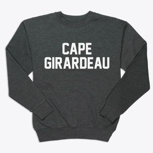 Cape Girardeau Missouri Classic Block Premium Crewneck Sweatshirt