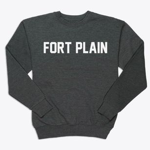 Fort Plain New York Classic Block Premium Crewneck Sweatshirt