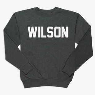 Wilson Wyoming Classic Block Premium Crewneck Sweatshirt