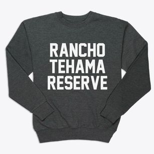 Rancho Tehama Reserve California Classic Block Premium Crewneck Sweatshirt
