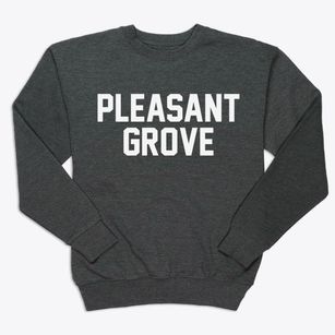 Pleasant Grove Ohio Classic Block Premium Crewneck Sweatshirt