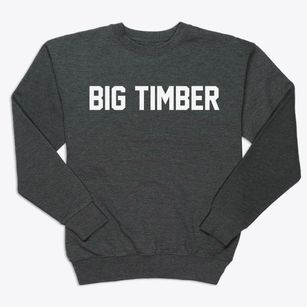 Big Timber Montana Classic Block Premium Crewneck Sweatshirt