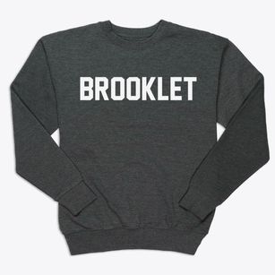 Brooklet Georgia Classic Block Premium Crewneck Sweatshirt
