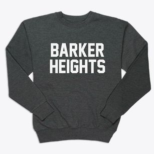 Barker Heights North Carolina Classic Block Premium Crewneck Sweatshirt