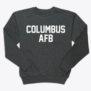 Columbus Afb Mississippi Classic Block Premium Crewneck Sweatshirt