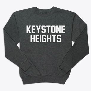 Keystone Heights Florida Classic Block Premium Crewneck Sweatshirt