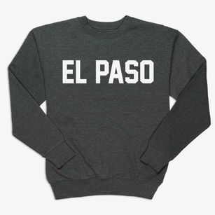 El Paso Texas Classic Block Premium Crewneck Sweatshirt