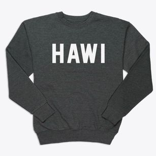 Hawi Hawaii Classic Block Premium Crewneck Sweatshirt