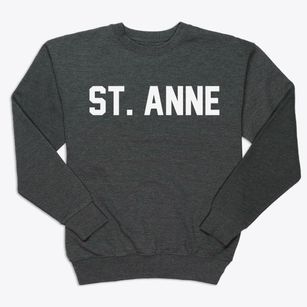 St. Anne Illinois Classic Block Premium Crewneck Sweatshirt