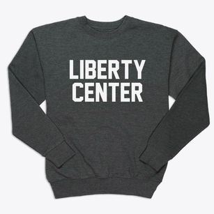 Liberty Center Ohio Classic Block Premium Crewneck Sweatshirt