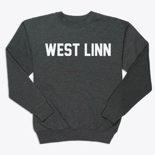 West Linn Oregon Classic Block Premium Crewneck Sweatshirt