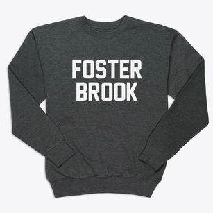 Foster Brook Pennsylvania Classic Block Premium Crewneck Sweatshirt