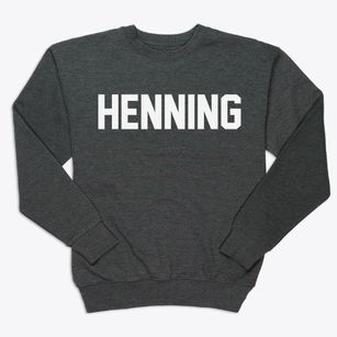 Henning Tennessee Classic Block Premium Crewneck Sweatshirt