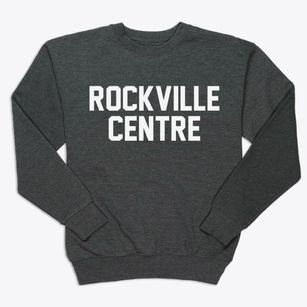 Rockville Centre New York Classic Block Premium Crewneck Sweatshirt
