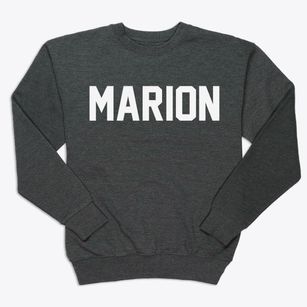 Marion Montana Classic Block Premium Crewneck Sweatshirt