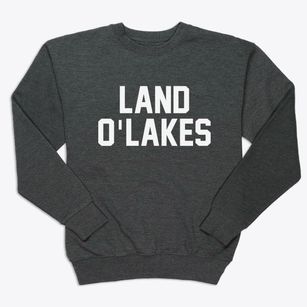 Land O'lakes Wisconsin Classic Block Premium Crewneck Sweatshirt