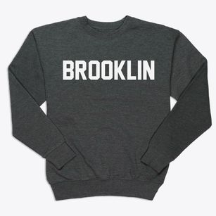 Brooklin Maine Classic Block Premium Crewneck Sweatshirt