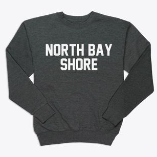 North Bay Shore New York Classic Block Premium Crewneck Sweatshirt