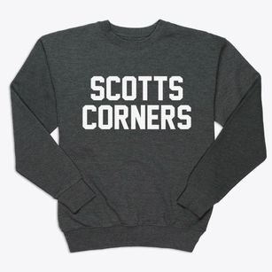 Scotts Corners New York Classic Block Premium Crewneck Sweatshirt