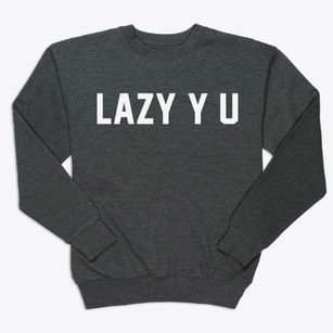 Lazy Y U Arizona Classic Block Premium Crewneck Sweatshirt