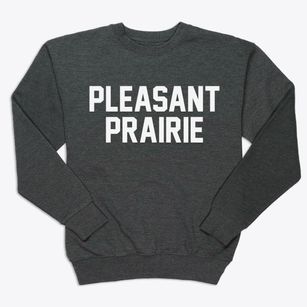 Pleasant Prairie Wisconsin Classic Block Premium Crewneck Sweatshirt