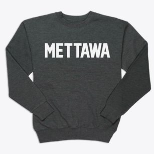 Mettawa Illinois Classic Block Premium Crewneck Sweatshirt