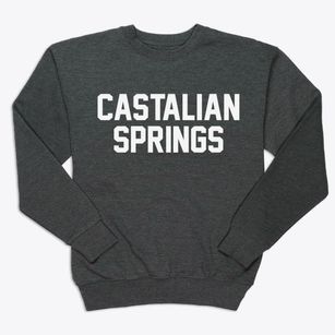 Castalian Springs Tennessee Classic Block Premium Crewneck Sweatshirt