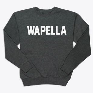 Wapella Illinois Classic Block Premium Crewneck Sweatshirt
