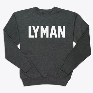Lyman New Hampshire Classic Block Premium Crewneck Sweatshirt