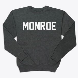 Monroe Pennsylvania Classic Block Premium Crewneck Sweatshirt