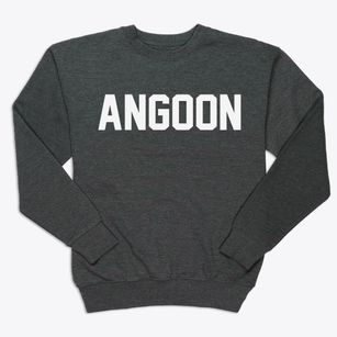 Angoon Alaska Classic Block Premium Crewneck Sweatshirt
