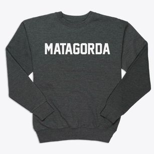 Matagorda Texas Classic Block Premium Crewneck Sweatshirt