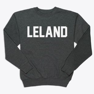 Leland North Carolina Classic Block Premium Crewneck Sweatshirt
