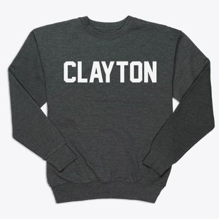Clayton Washington Classic Block Premium Crewneck Sweatshirt